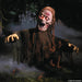 Full-length product photo of the 2 Ft. 3 1/2" Animated Groud Breaker Zombie, shown against a plain white background — posed as an animated figure. A Halloween decoration.