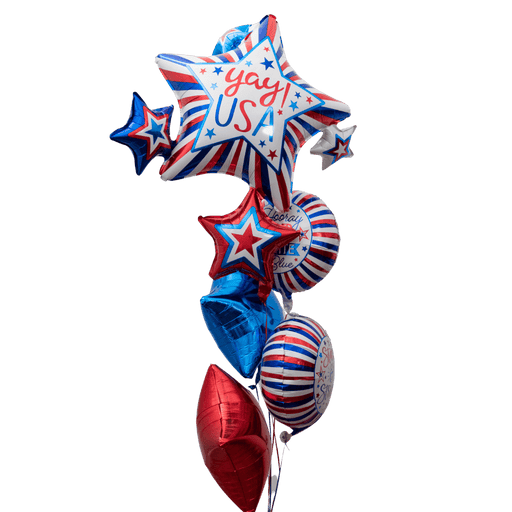Patriotic USA Star Cluster Bouquet