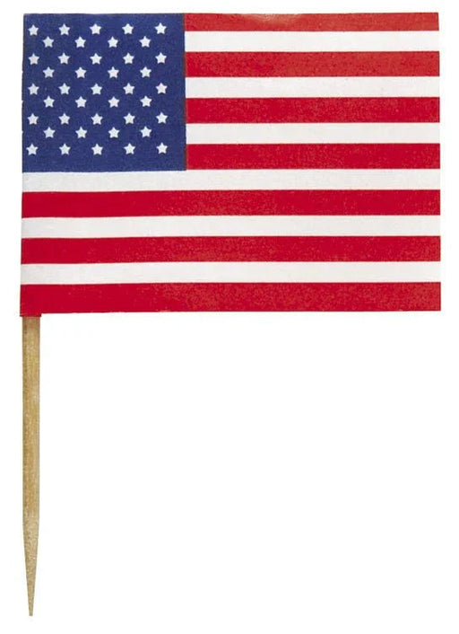 USA Flag picks | 30 ct