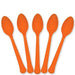 Orange Peel Plastic Spoons | 20ct - Zurchers