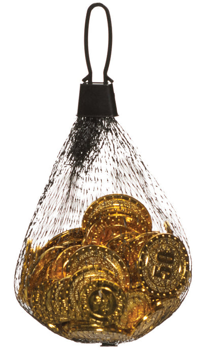 Product photo of the Gold Pirate Doubloons, shown against a plain background — a costume for Halloween and dress-up.