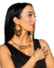 Product photo of the Queen Hip Hop Jewelry Kit, shown against a plain background — a costume accessory for Halloween and dress-up.