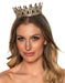 Product photo of the Gold Queen Crown Silver Jewels, shown against a plain background — a costume accessory for Halloween and dress-up.