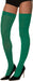 Product photo of the Green Thigh High Stockings, shown against a plain background — a costume accessory for Halloween and dress-up.