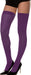 Product photo of the Purple Thigh High Stockings, shown against a plain background — a costume accessory for Halloween and dress-up.