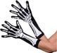 Product photo of the Double Side Skeleton Gloves, shown against a plain background — a costume accessory for Halloween and dress-up.