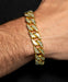 Product photo of the Gold Cabin Bracelet, shown against a plain background — a costume accessory for Halloween and dress-up.