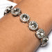 Product photo of the Silver Color Stones Bracelet, shown against a plain background — a costume accessory for Halloween and dress-up.