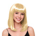 Product photo of the Blonde Long Bob Wig, shown against a plain background — a costume accessory for Halloween and dress-up.