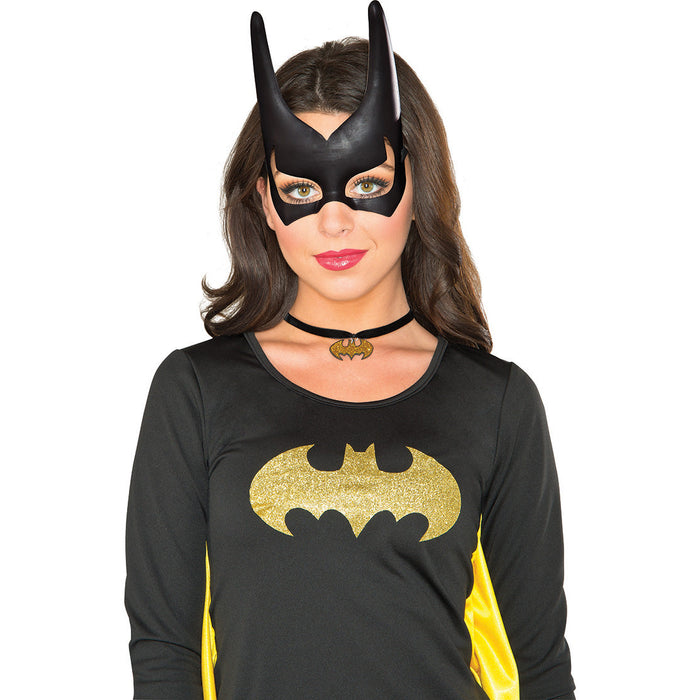 Batgirl Mask shown against a plain white background — a Halloween costume accessory.