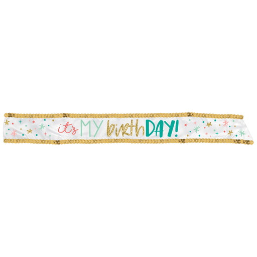 Happy Cake Day Fabric Sash | 1ct