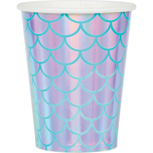 Mermaid Shine Cups 9oz | 8ct