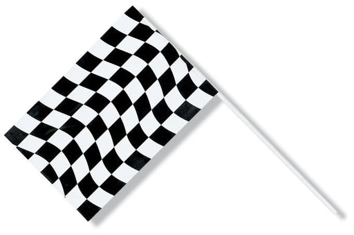 Checkered Flag, Plastic 6"x9" | 1 ct