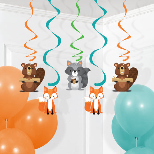 Wild One Dizzy Dangler Decorations | 5ct