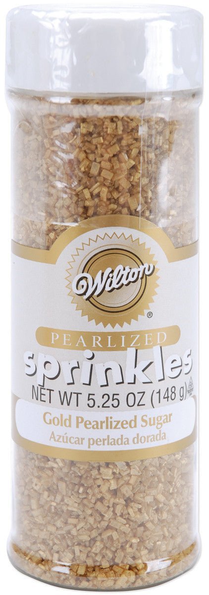 Gold Pearlized Sugar Sprinkles 5.25oz | 1ct