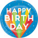 9in Plate Big Birthday Bash - Party Supplies