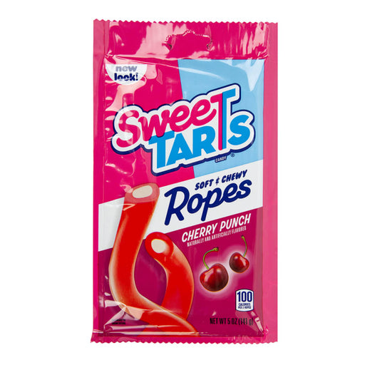 Sweetarts Chewy Ropes Cherry Punch 5 oz Peg Bag | 1ct
