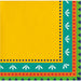 Beverage Napkin Fiesta Pottery - Party Supplies