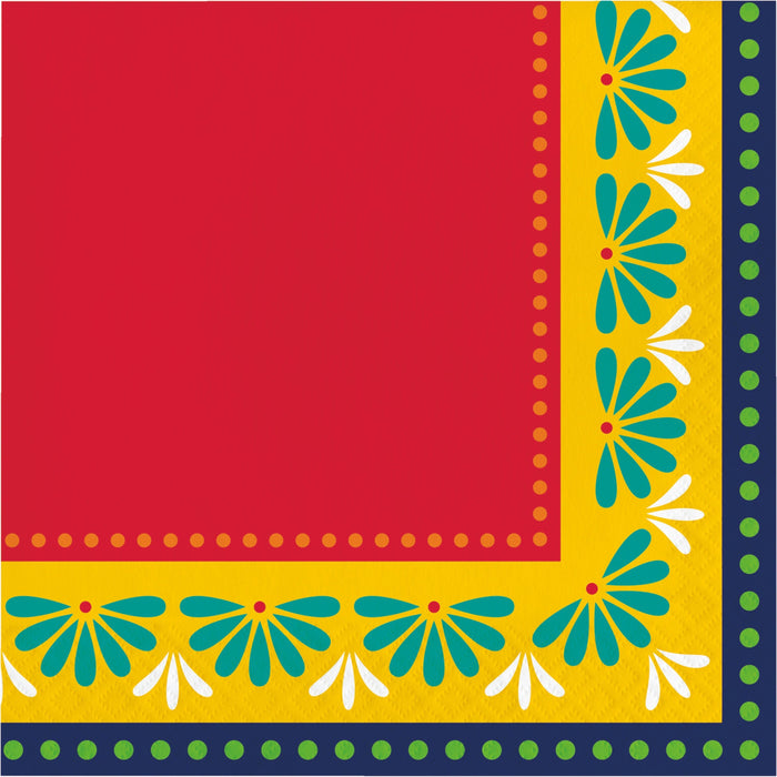 Luncheon Napkin Fiesta Pottery - Party Supplies