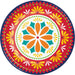 7in Round Plate Fiesta Pottery - Party Supplies