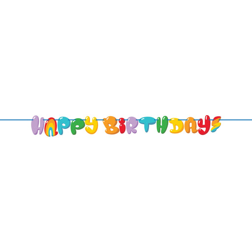 Ribbon Banner Bubbly Birthday | 1ct