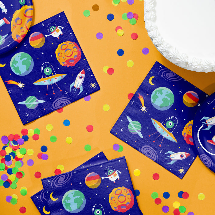 Luncheon Napkin Space Adventure - Party Supplies