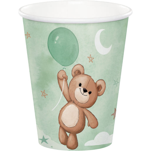 Teddy Bear Paper Cups 9oz | 8ct