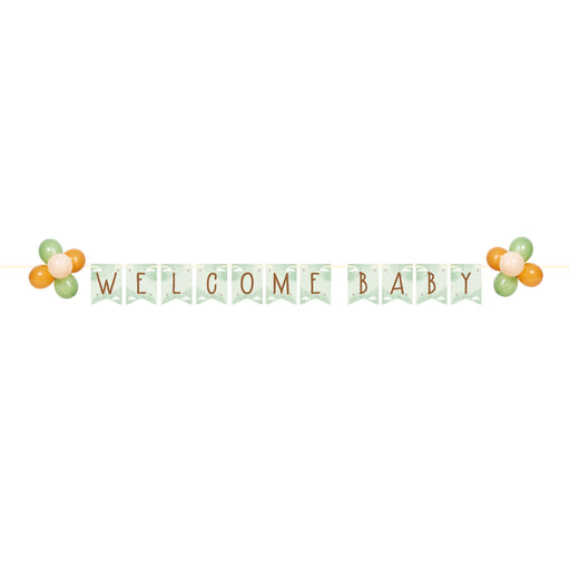 Teddy Bear Welcome Baby Banner | 1ct