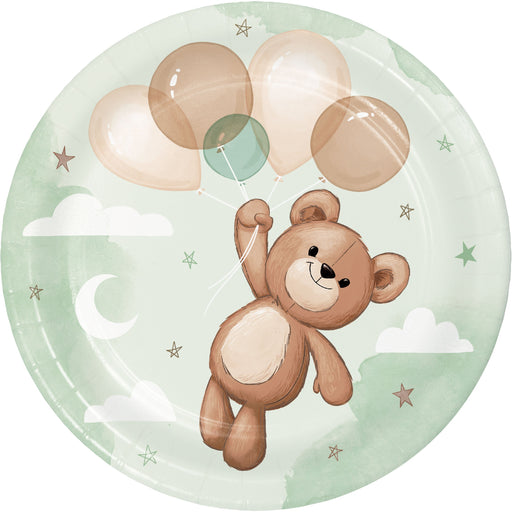 Teddy Bear Paper Plates 7in | 8ct