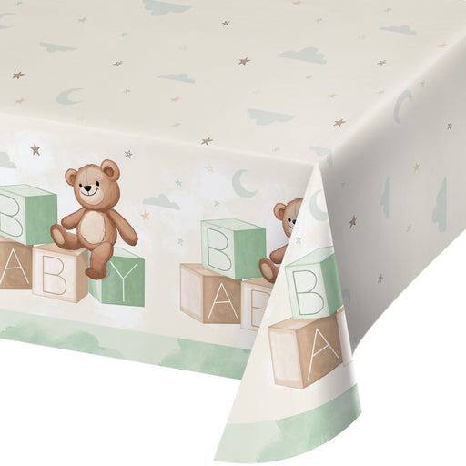 Teddy Bear Paper Tablecover  | 1ct