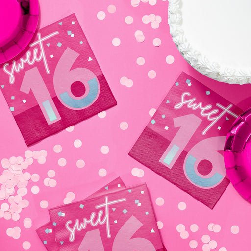 Turning Pink Luncheon Napkin 16th | 16ct