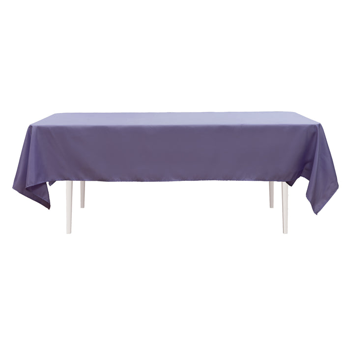 Product photo of Value Rectangle Polyester Table Cover 60" x 102" - Lavender — a Portofino party product shown on a plain background.