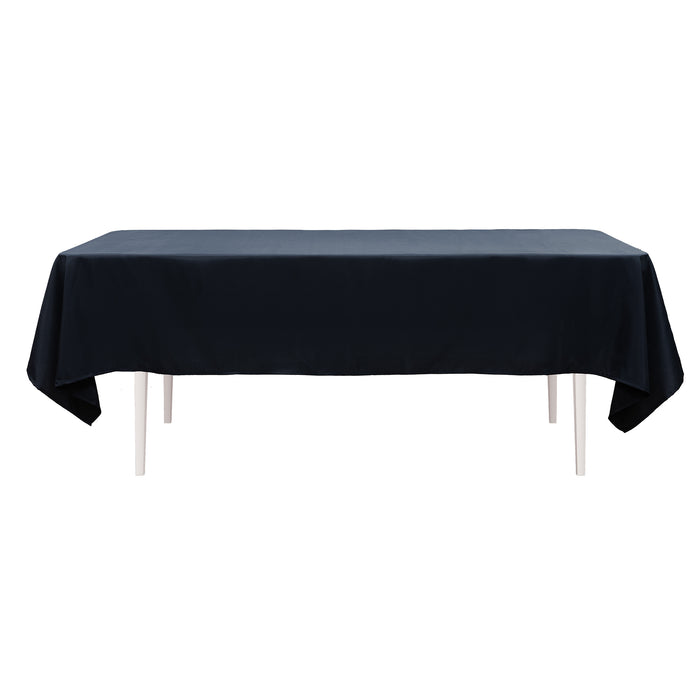Product photo of Value Rectangle Polyester Table Cover 60" x 102" - Navy — a Portofino party product shown on a plain background.