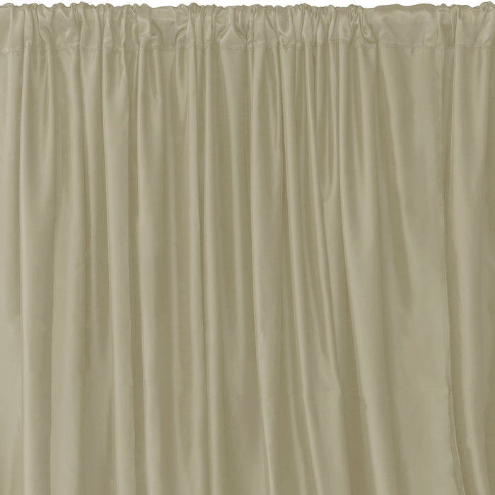 Product photo of Satin Backdrop 10ft x 10ft - Champagne — a Portofino party product shown on a plain background.