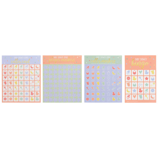 Baby Shower 2-In-1 Bingo Game | 25ct