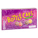 Bottlecaps: soda-flavored pressed-sugar candies. Sold in a 5 oz rectangular cardboard theater box, printed with the brand name and product.