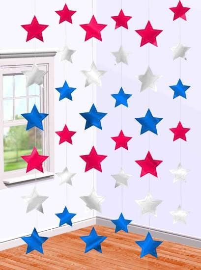 Star Hanging Decorations | 7'