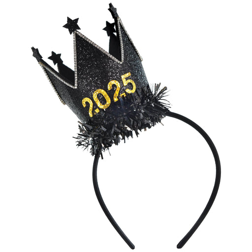 A New Year's 2025 Crown Headband.