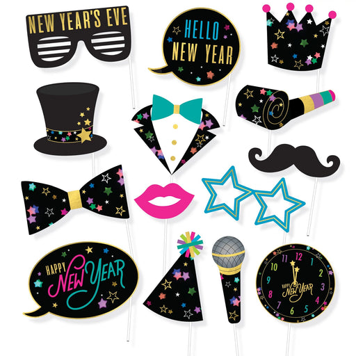 A package of New Year's Starlight NYE Photo Props.