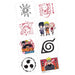 Naruto Tattoos | 8 ct