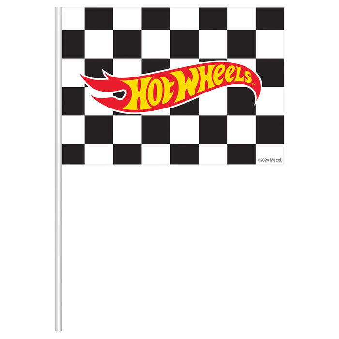 Hot Wheels Race Flag Party Favors | 8ct