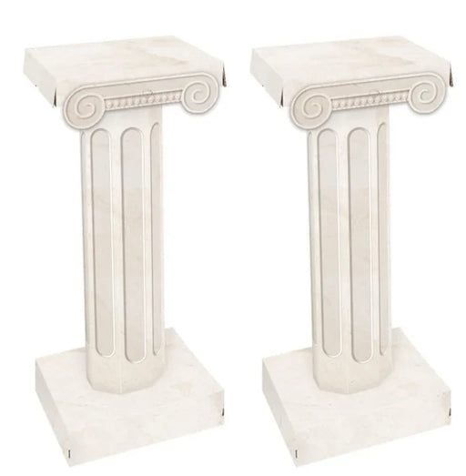 3D Cardboard Italian Column Props 33 3/4" | 2ct