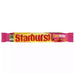 Starburst Fave Reds: soft square fruit chews, in a mix of bright colors. Individually wrapped, 2.07 oz size.