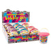 Sidewalk Chalk Bubble Gum: pieces of chewing gum. Individually wrapped, 2.5 oz size.