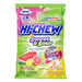 Hi-Chew Sweet & Sour Mix: sour candy. Sold in a 3.17 oz clear plastic peg bag that hangs from a printed header card, with the candy visible inside.
