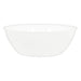 A white 10 quart 14.5 inch diameter Plastic Bowl.