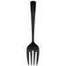 A black 9.5-inch Plastic Serving Fork. Forks come in a two pack.