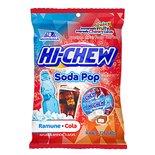 Hi-Chew Soda Pop Ramune Cola 2.82 oz Peg Bag | 1ct