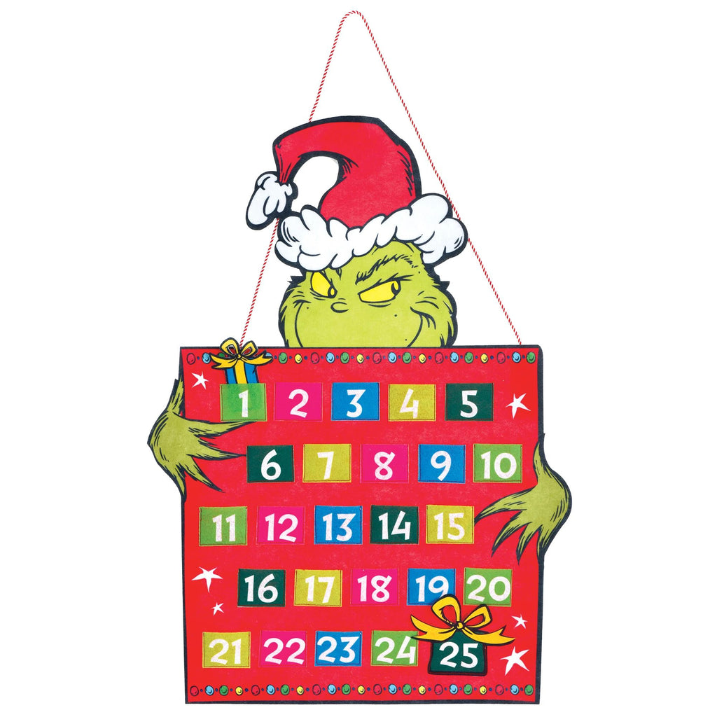 Grinch decor. cheapest Countdown calendar