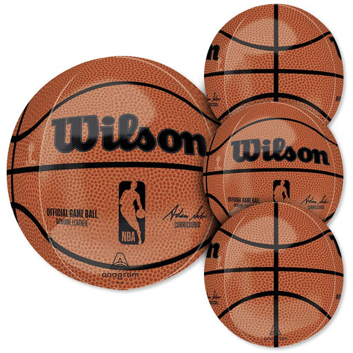 NBA Wilson Basketball Orbz Balloon, 15" x 16"